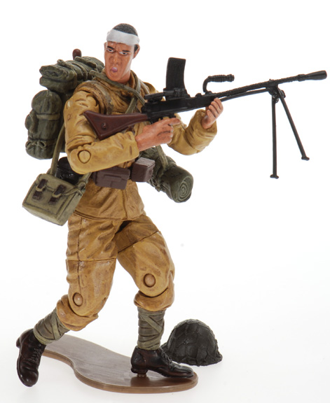 WWII Japanese NLF Marine 118 Scale Figure Sgt. Kudo  