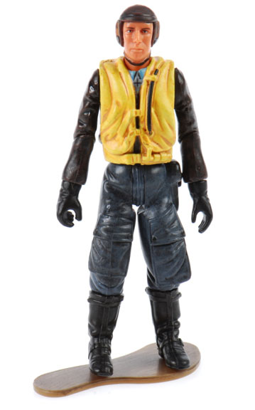 WWII Luftwaffe Messerschmitt BF 109 Pilot 1 18 Scale Figure